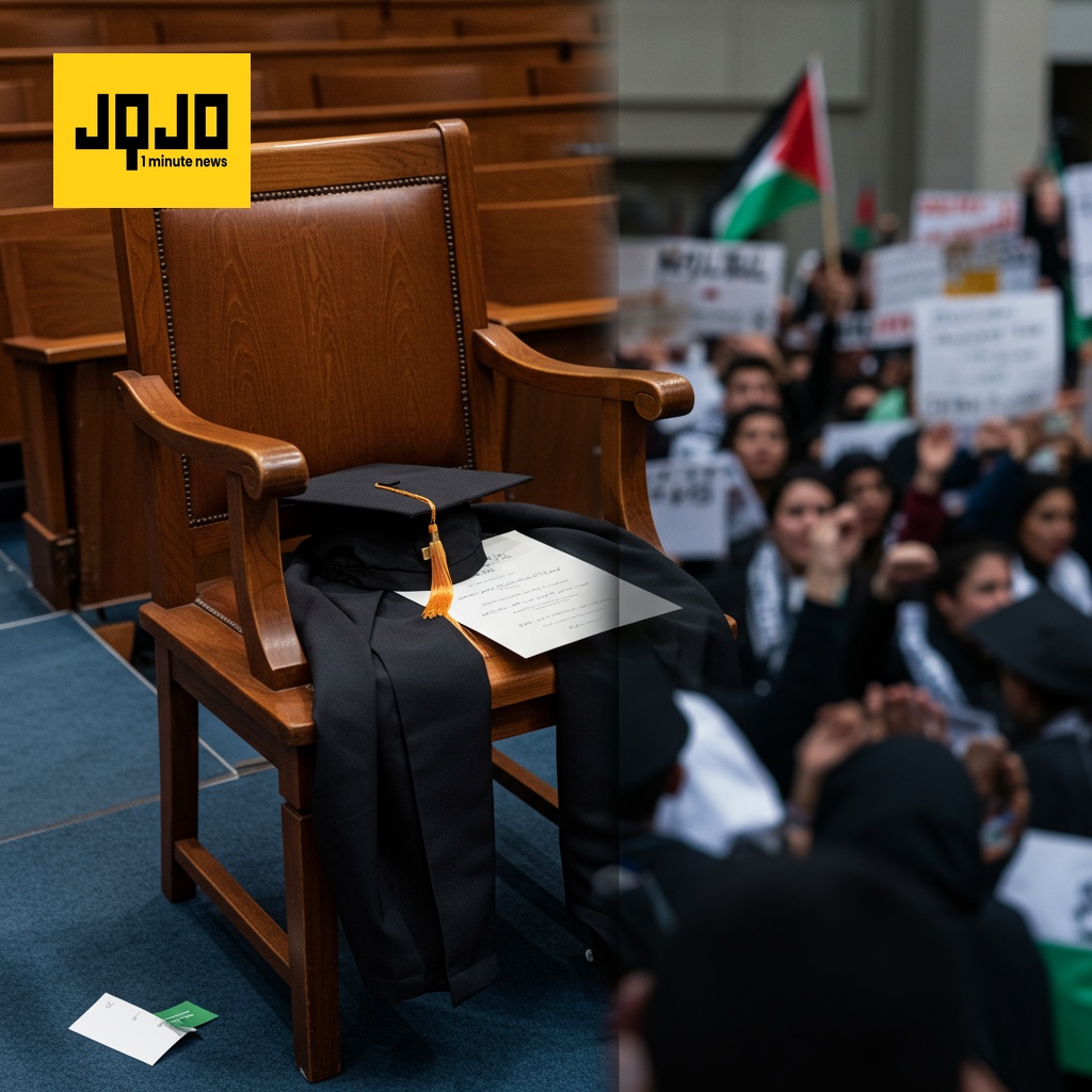 MIT Bars Grad From Ceremony Over Gaza Protest Speech