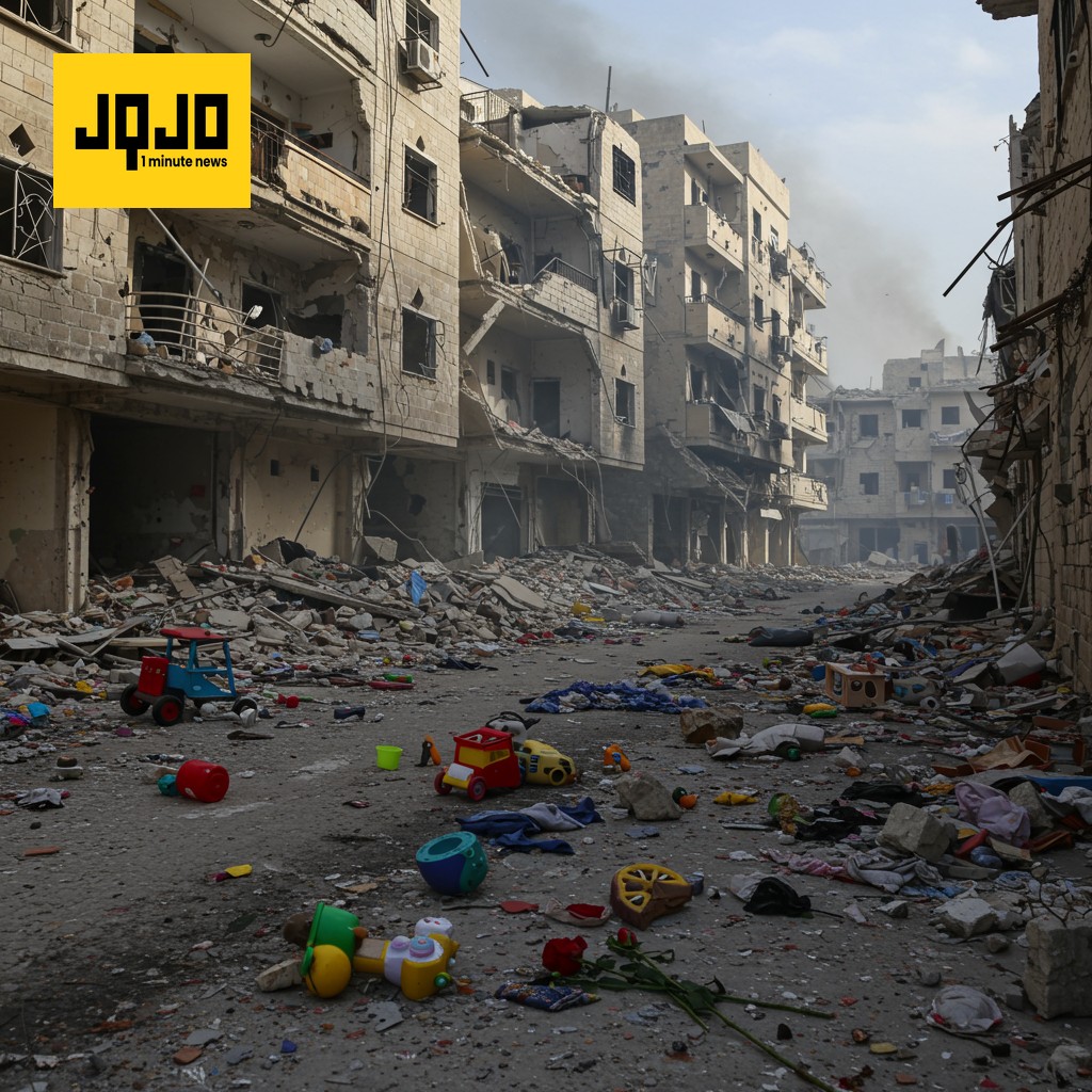 Ataque israelí en Gaza deja 14 palestinos muertos