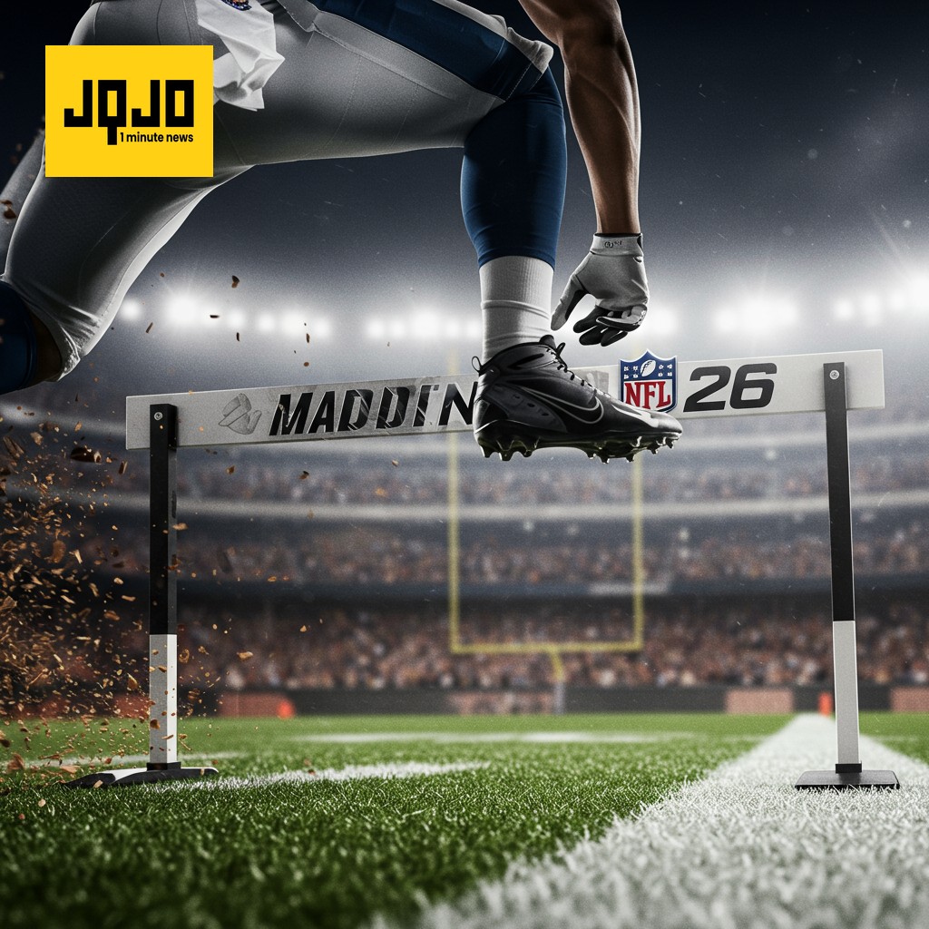 Saquon Barkley, Étoile des Eagles, sur la couverture de Madden NFL 26