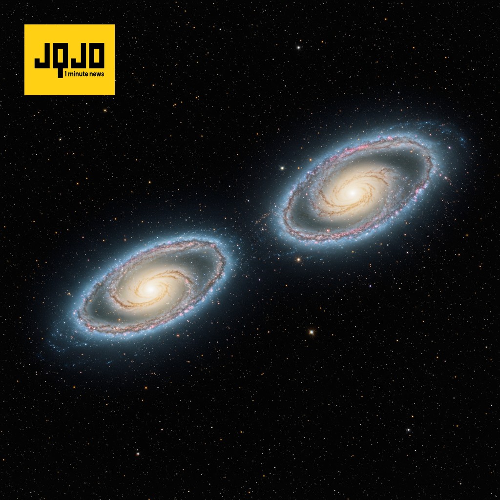 आकाशगंगा और एंड्रोमेडा की टक्कर: 50/50 संभावना