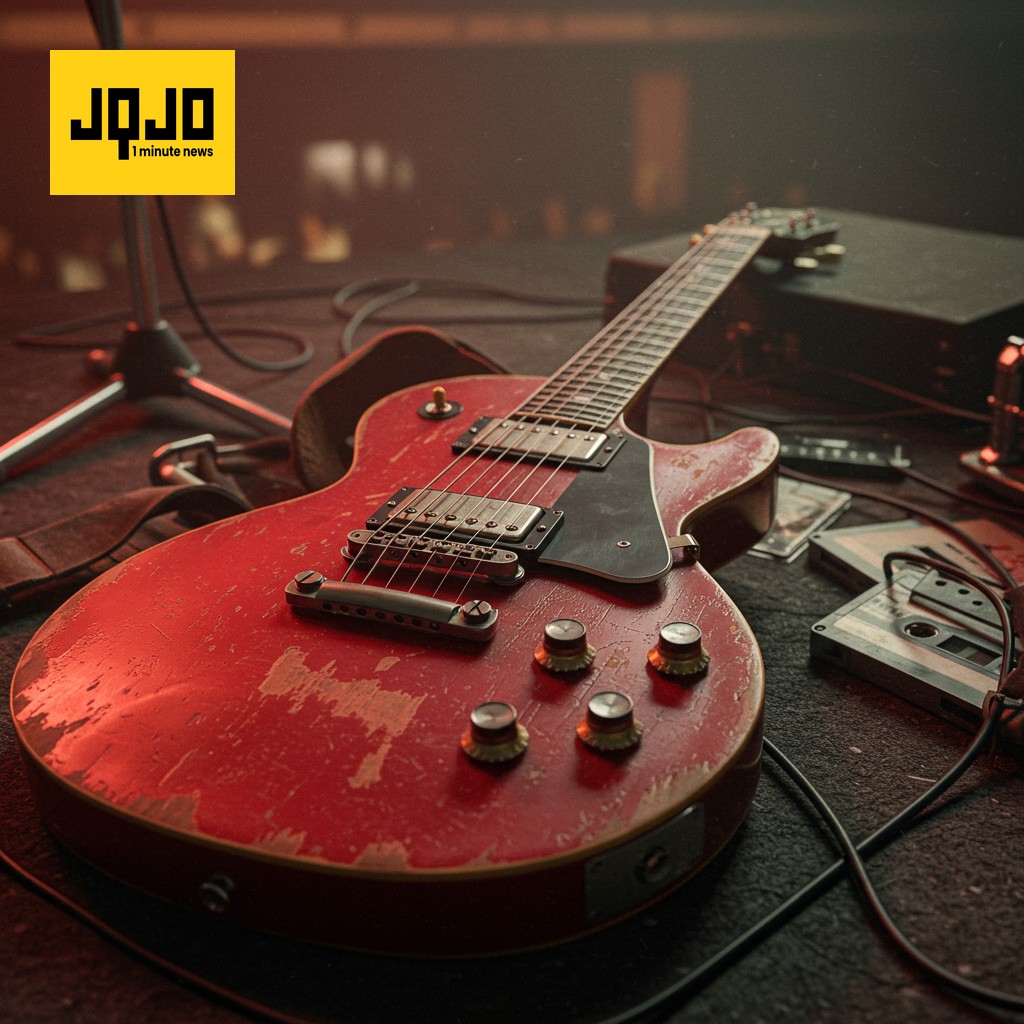 La guitare de Retour vers le futur a disparu