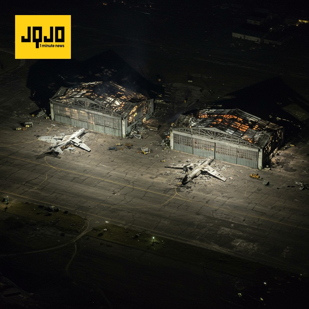 Ataque con drones ucranianos causa daños significativos en bases aéreas rusas