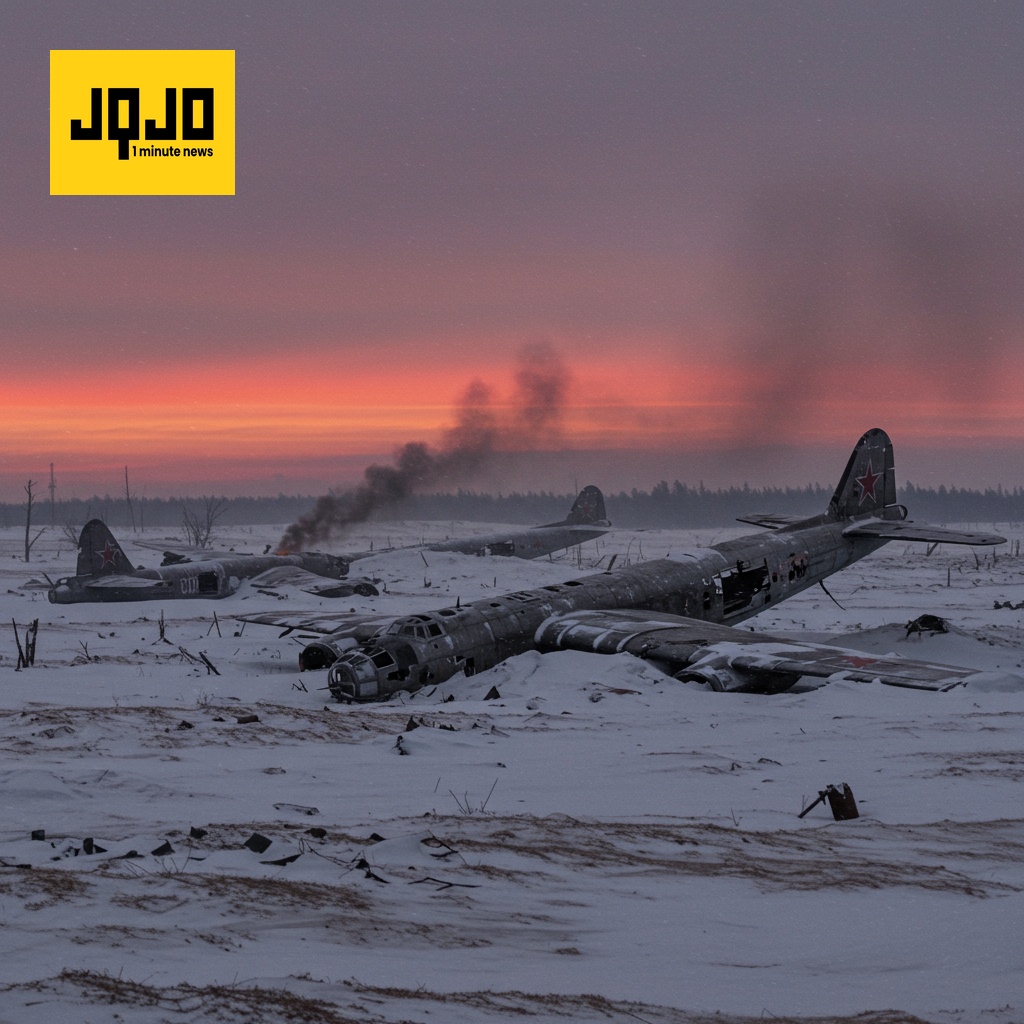 Ucrania destruye bombarderos rusos en medio de estancadas conversaciones de paz