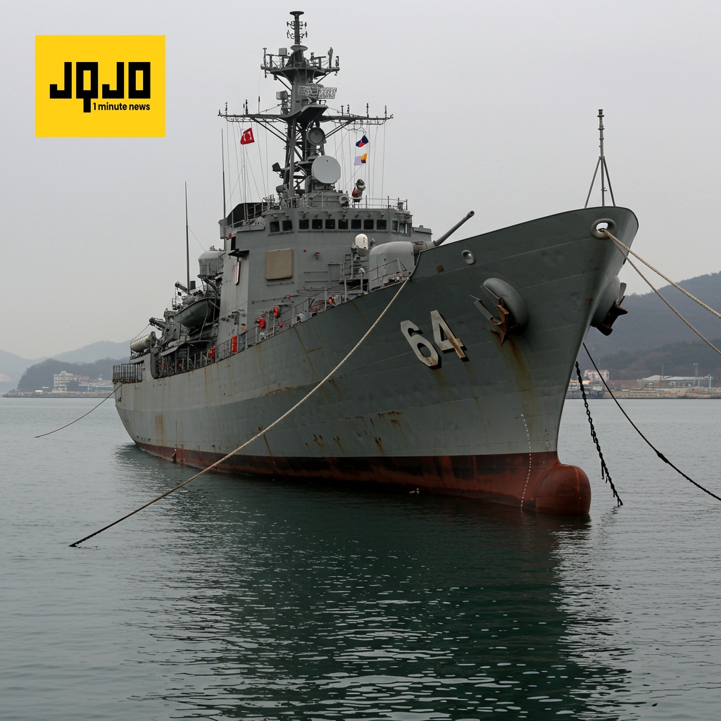 Fragata norcoreana vuelve a flotar tras fallido lanzamiento