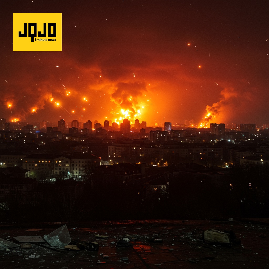 Ataque con misiles y drones de Rusia deja al menos cuatro muertos en Ucrania