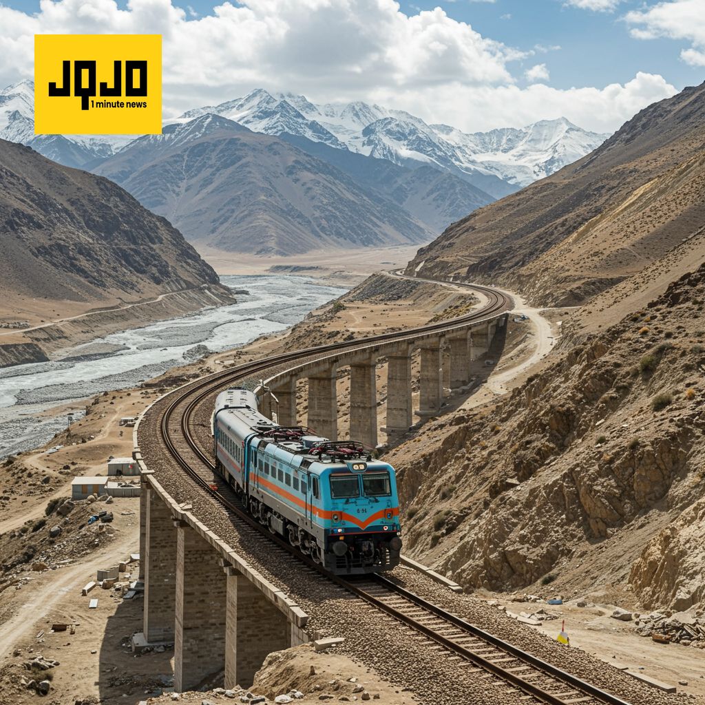 Kashmir Rail Link Opens After Decades of Delays