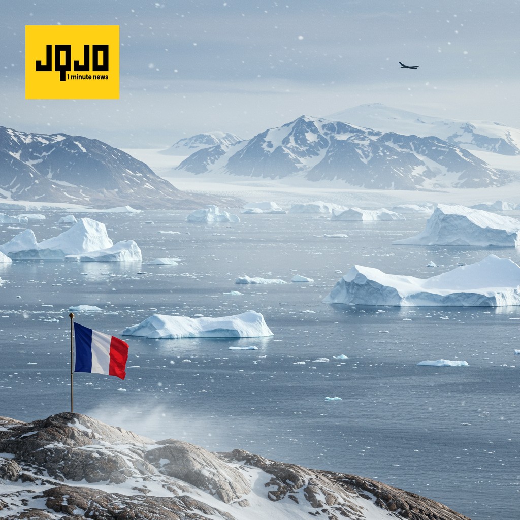 Macron Visits Greenland, Countering Trump's Assertions
