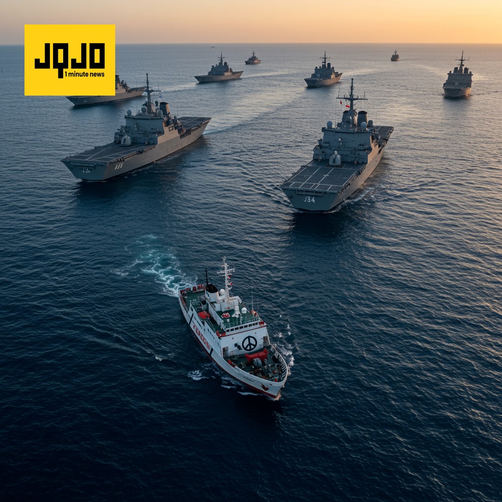 Israel intercepta barco con Greta Thunberg rumbo a Gaza