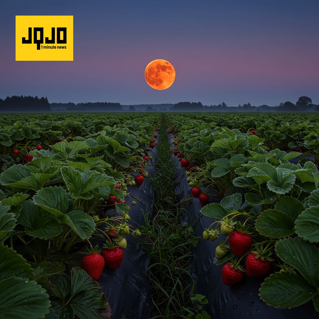 جون میں اسٹرابیری چاند اور گرمی کا آغاز
