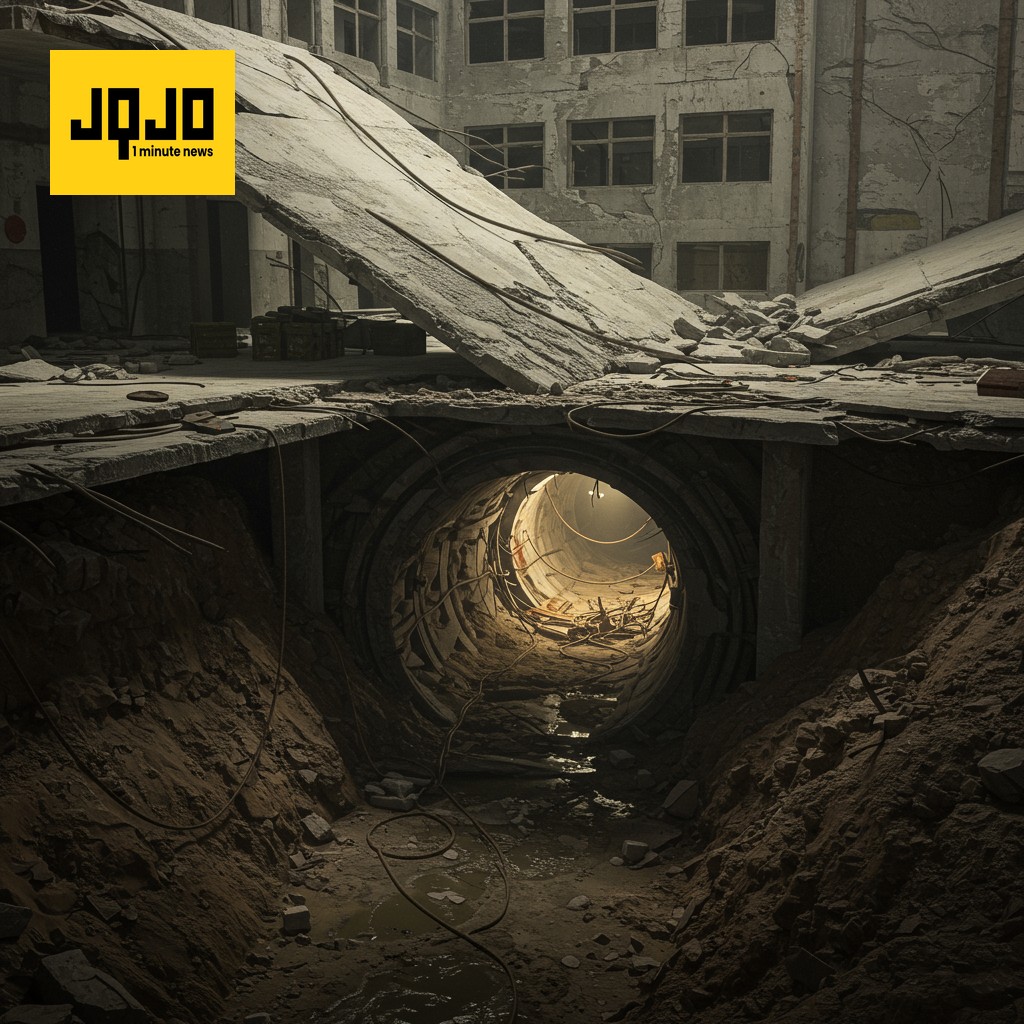 Israel descubre el cuerpo del jefe militar de Hamás en un túnel bajo hospital de Gaza