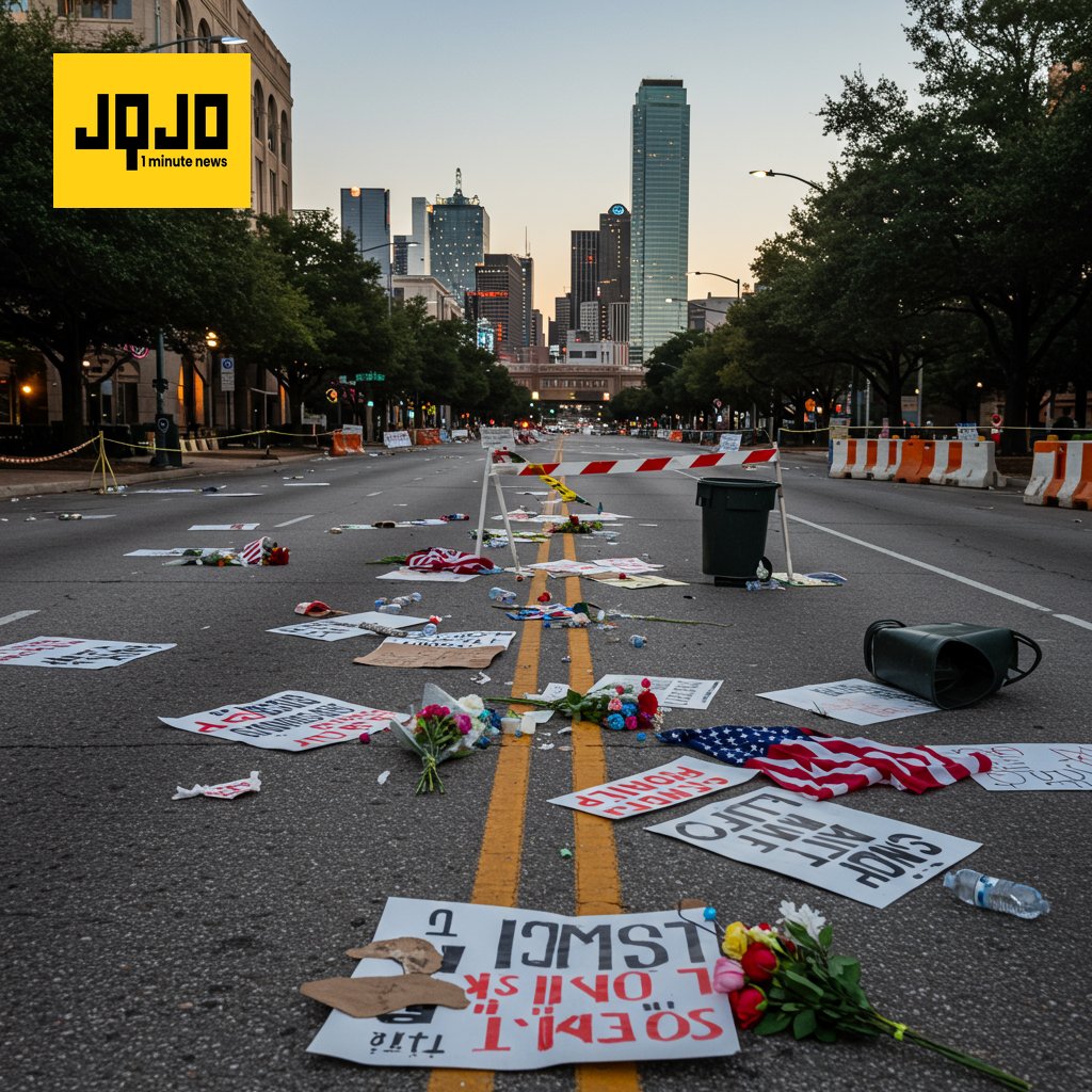 Dallas Protest Against ICE Raids Turns Violent