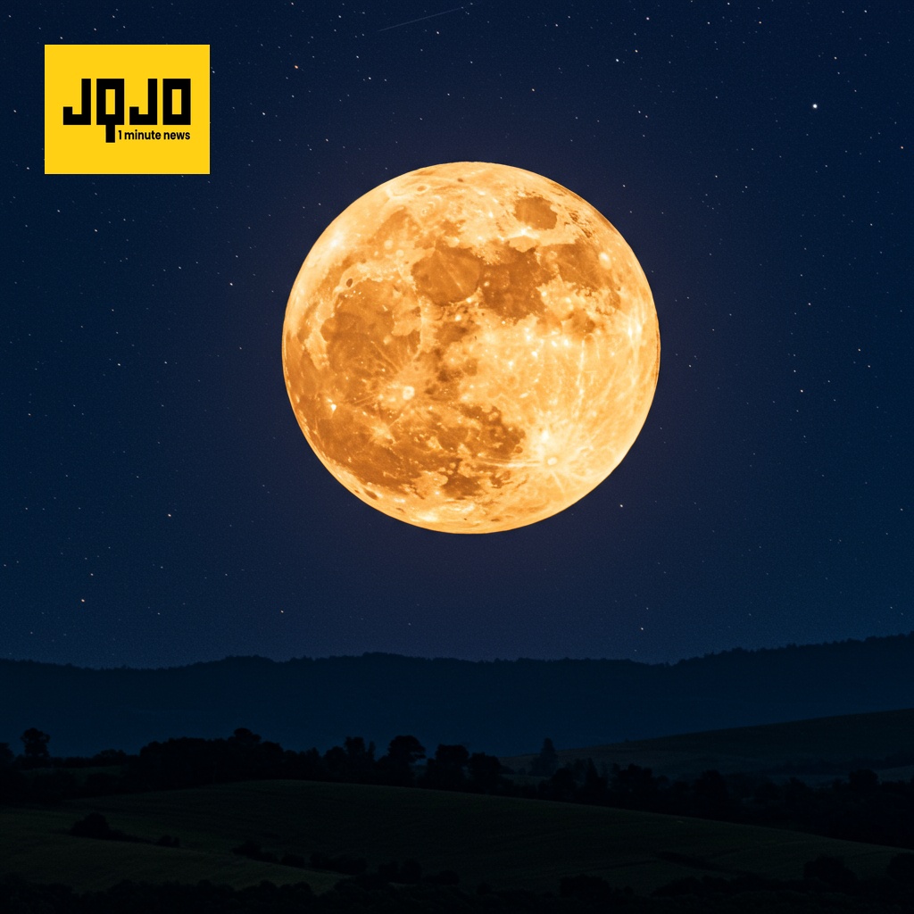 آج رات آسمان پر سٹرابیری چاند کا نظارہ