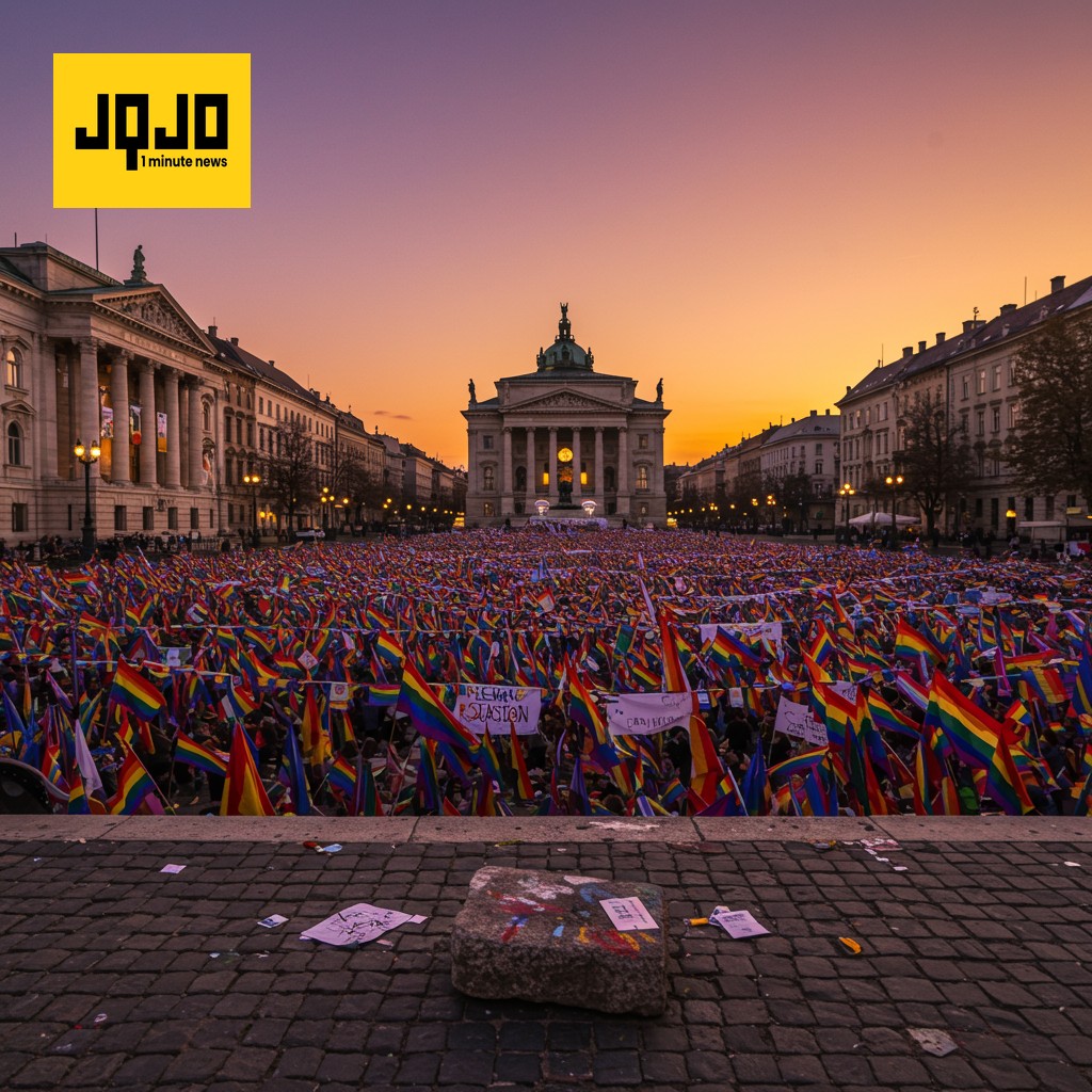 Hungary: Massive Protest Against Orbán's Authoritarian Rule