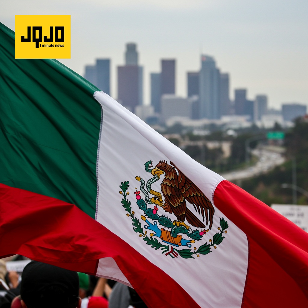 Mexican Flags at US Protest Spark Controversy