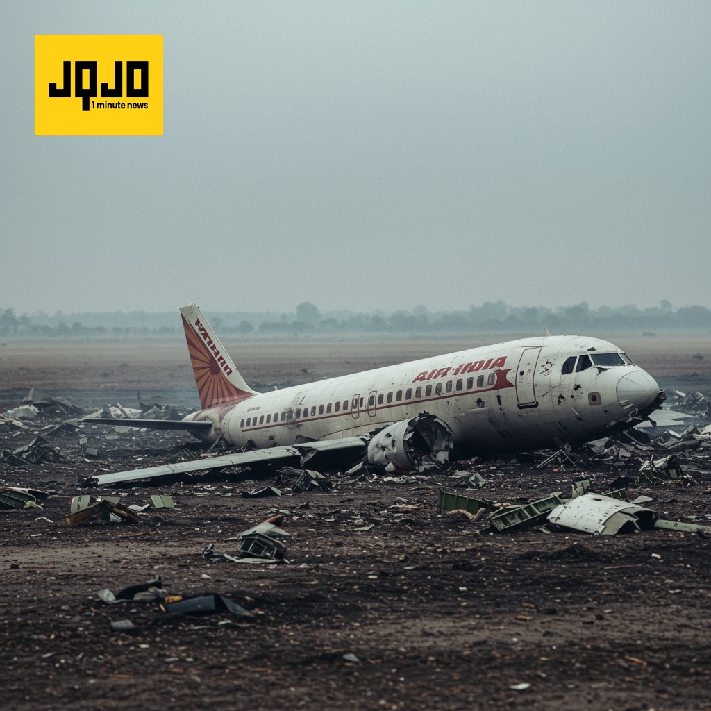 Avión de Air India se estrella cerca de Ahmedabad; no hay sobrevivientes