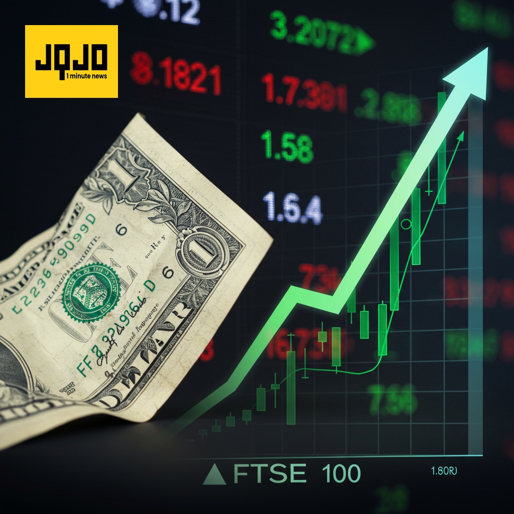 Dollar Plummets, FTSE 100 Soars Amid Trade Tensions