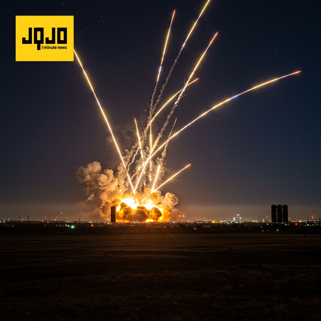 EEUU ayuda a Israel a interceptar misiles iraníes