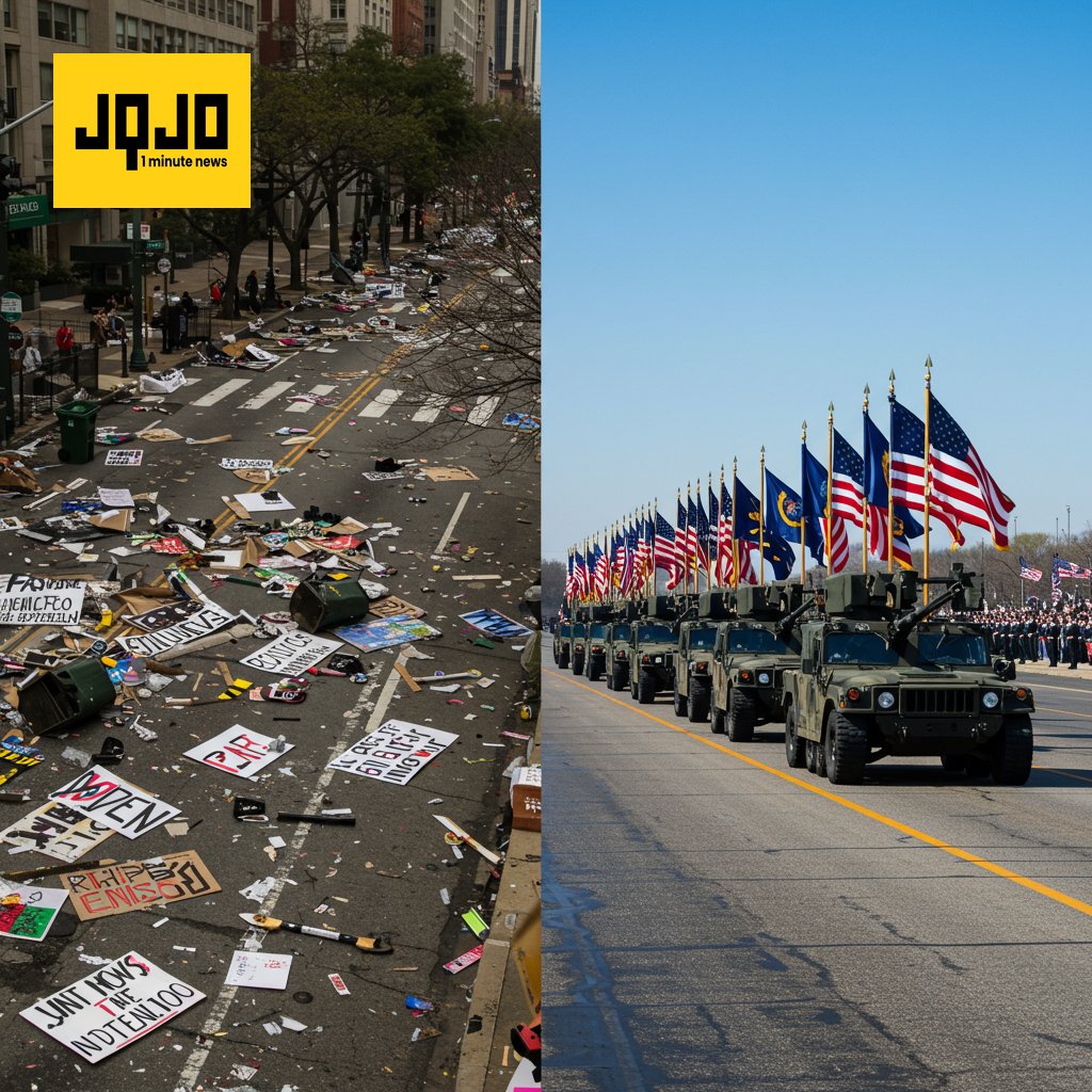 DC Protests and Military Parade Collide This Weekend