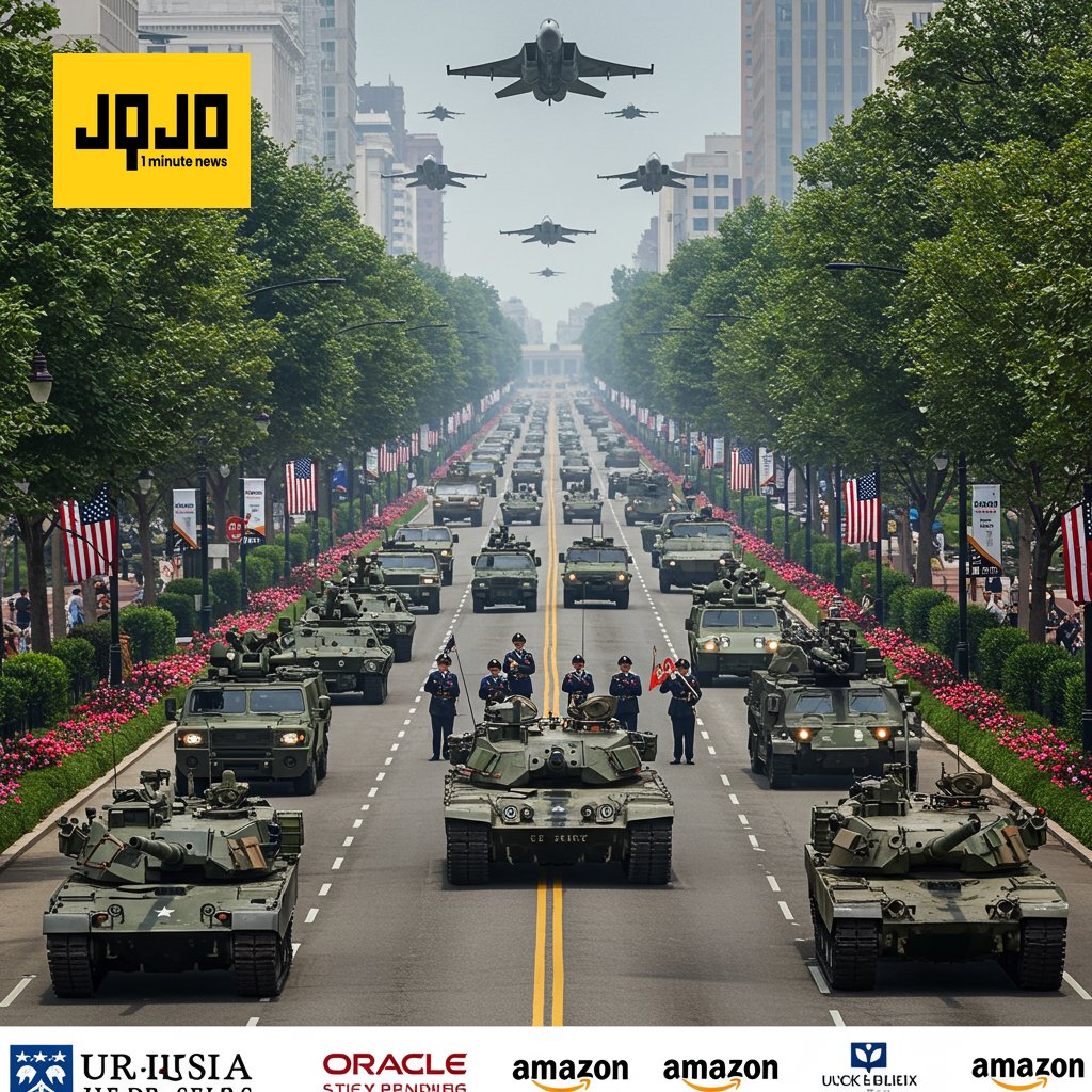Tech Giants Fund Costly Trump Military Parade