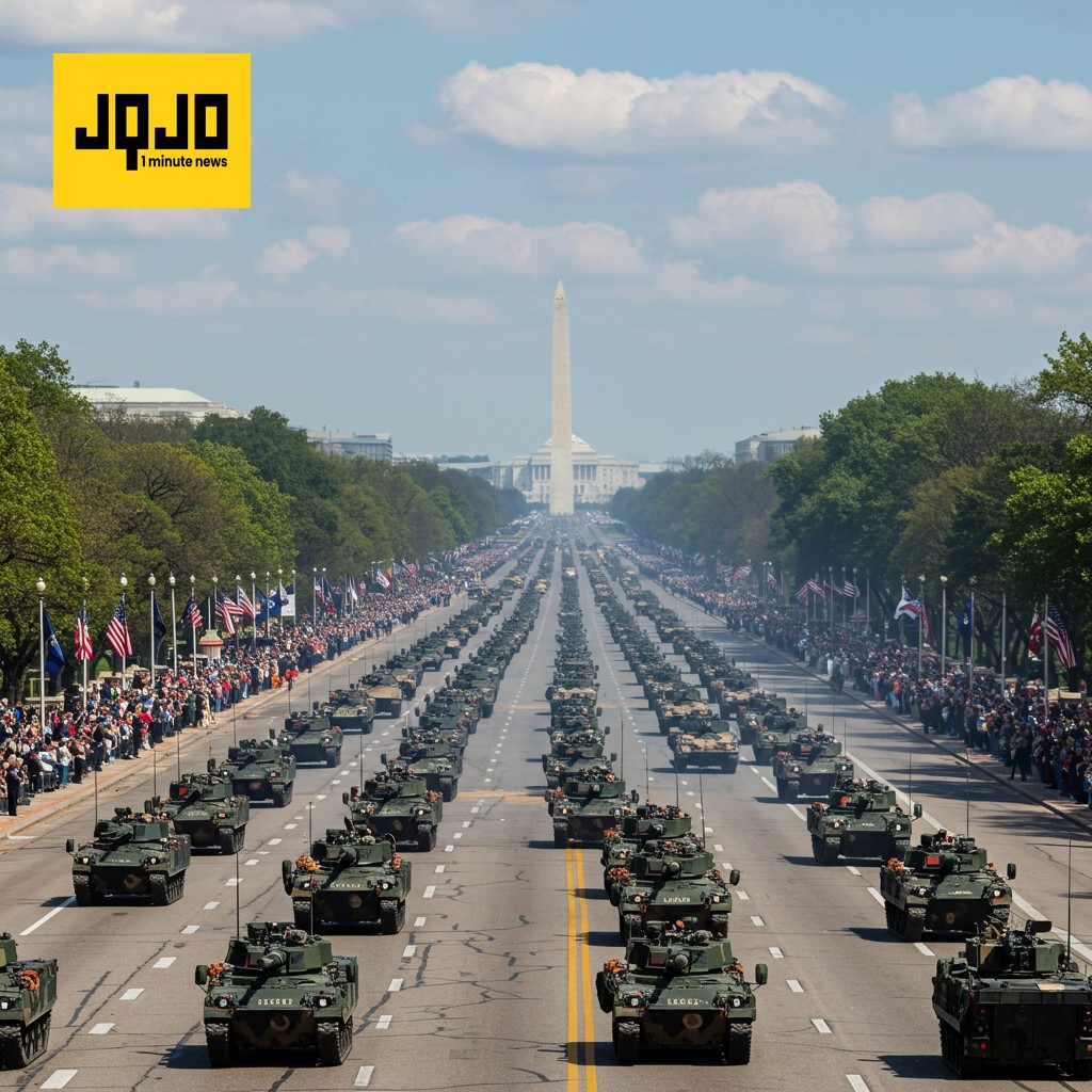 Trump's Birthday Parade Celebrates Army's Anniversary