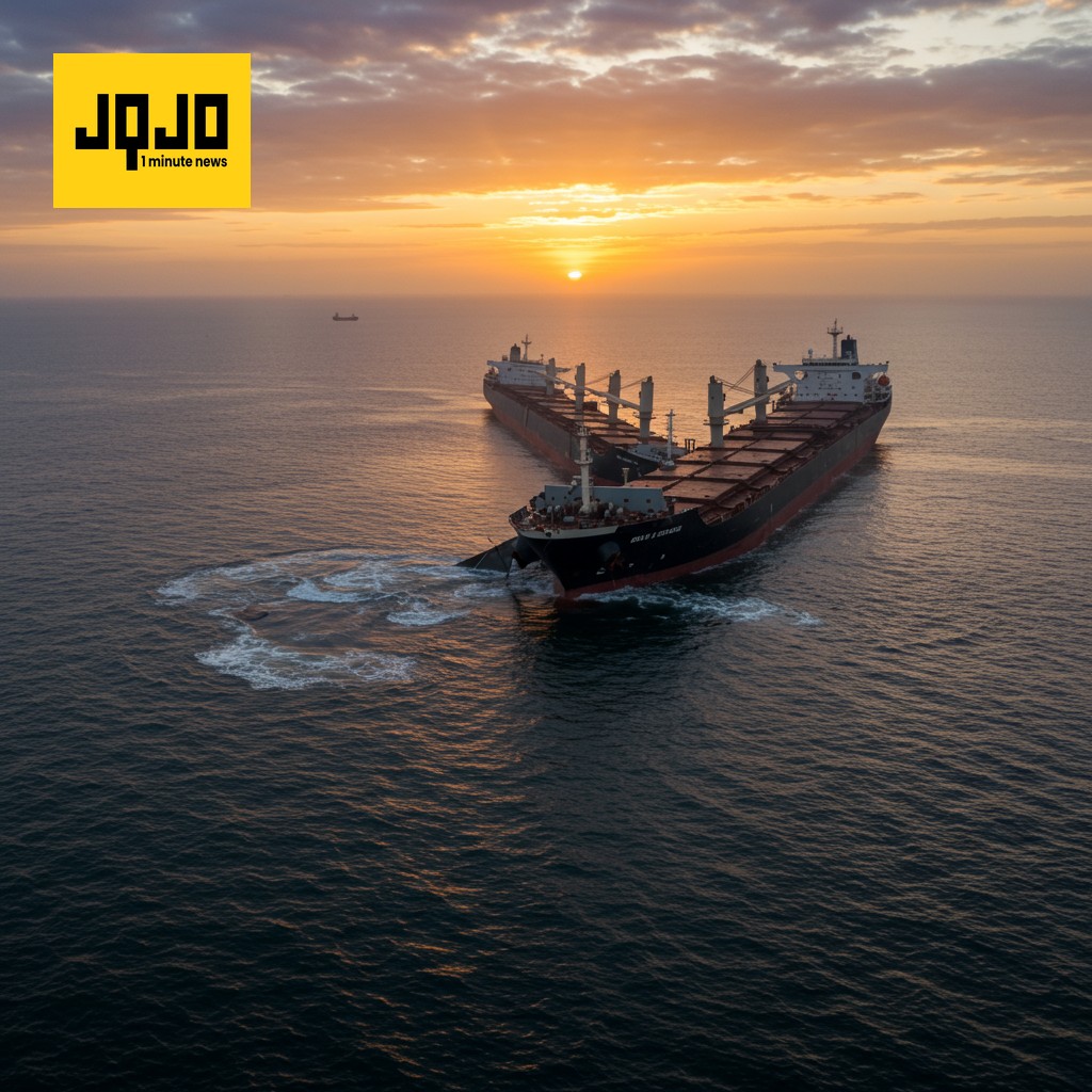 Colisión de petroleros en el Estrecho de Ormuz