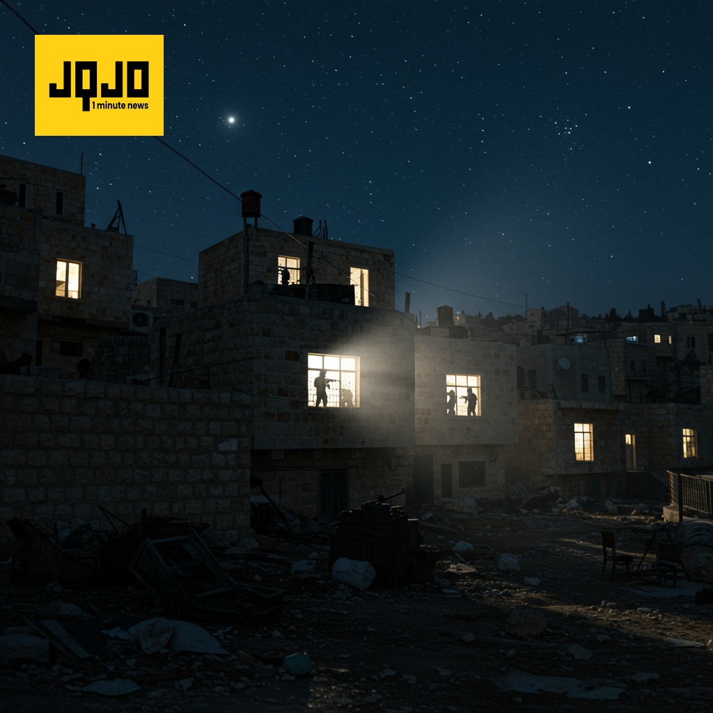 Israel ocupa casas palestinas y desaloja residentes en Cisjordania