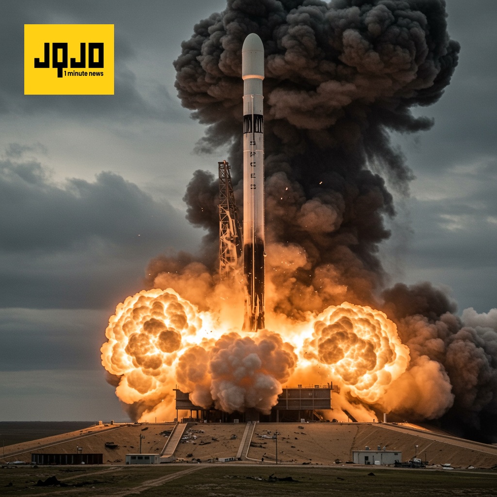Explosion d'un prototype Starship de SpaceX lors d'un test