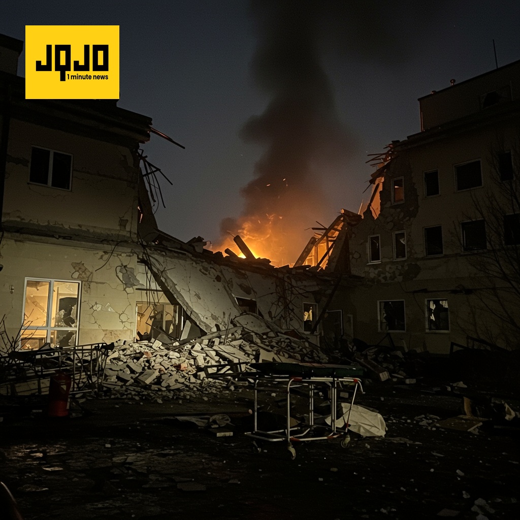 Ataque iraní a hospital israelí deja decenas de heridos