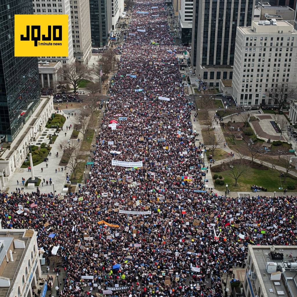 Massive "No Kings" Protests Rock US