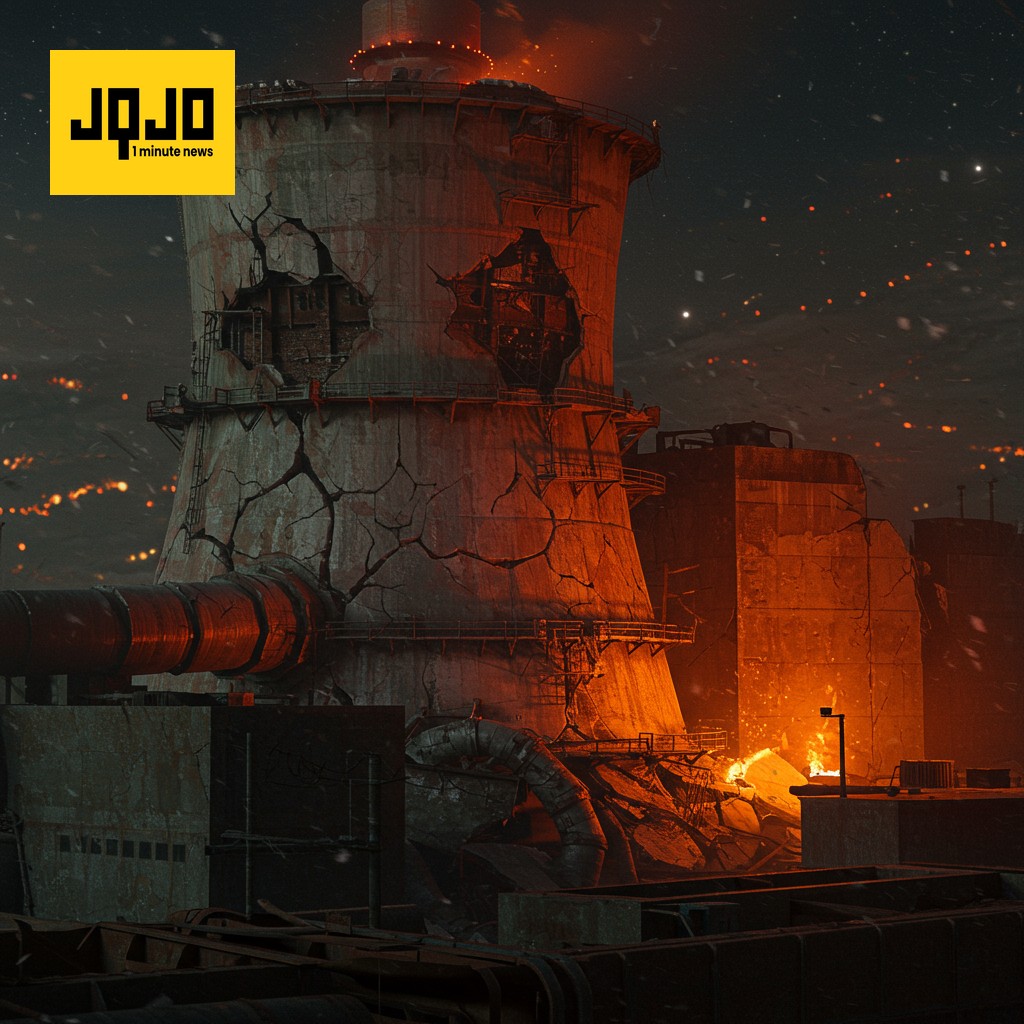 Israel responde a ataques iraníes atacando reactor nuclear