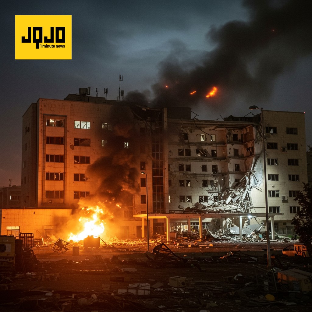 Sa'ar denuncia ataque iraní a hospital como crimen de guerra
