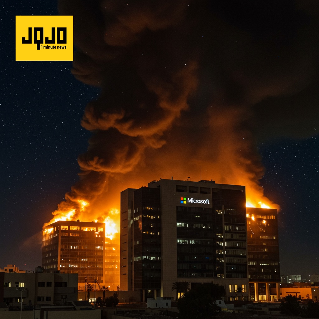 Ataque con misiles iraníes causa incendios en Beer Sheva