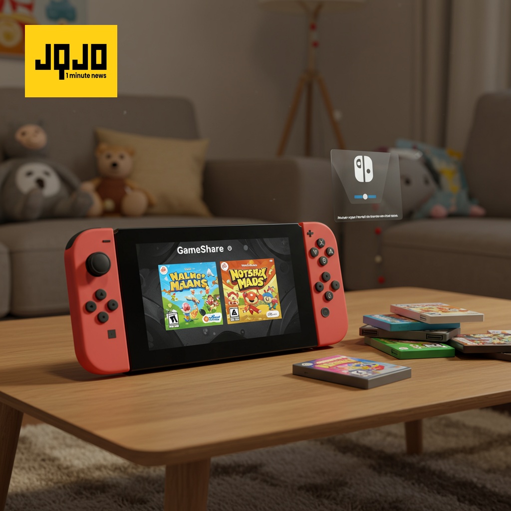 La Switch 2 : Partage de jeux familial et fonctionnalités surprenantes