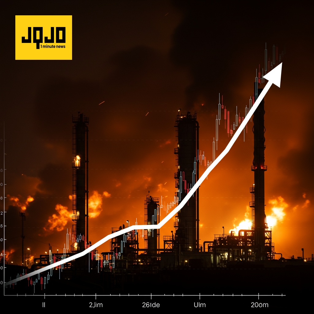 Ataques aéreos aumentan incertidumbre en mercado petrolero