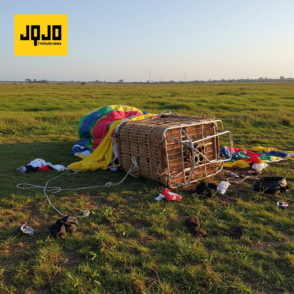 Ocho muertos en accidente de globo aerostático en Brasil