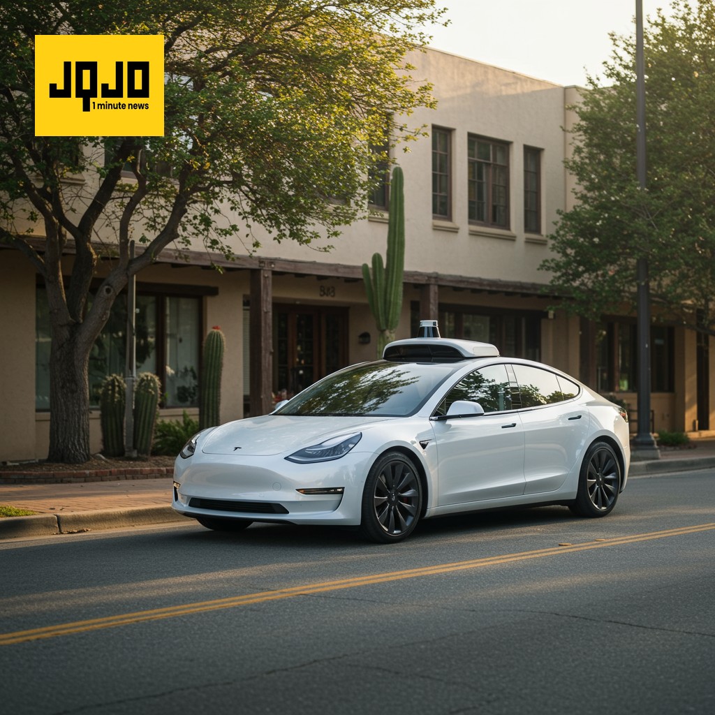 Tesla lance un service de robotaxi limité à Austin