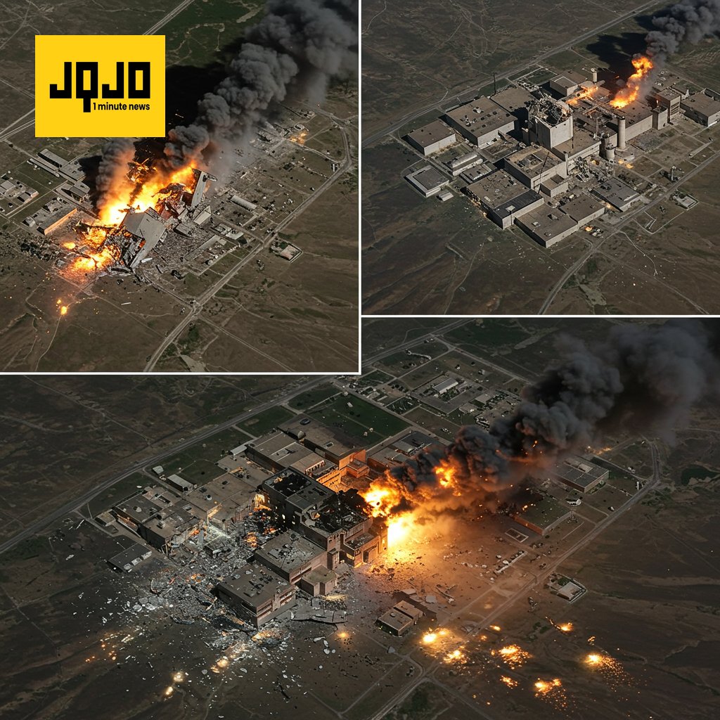 EE. UU. ataca sitios nucleares iraníes