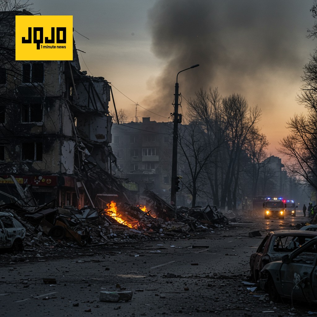 Ataques rusos dejan siete muertos y 28 heridos en Kyiv