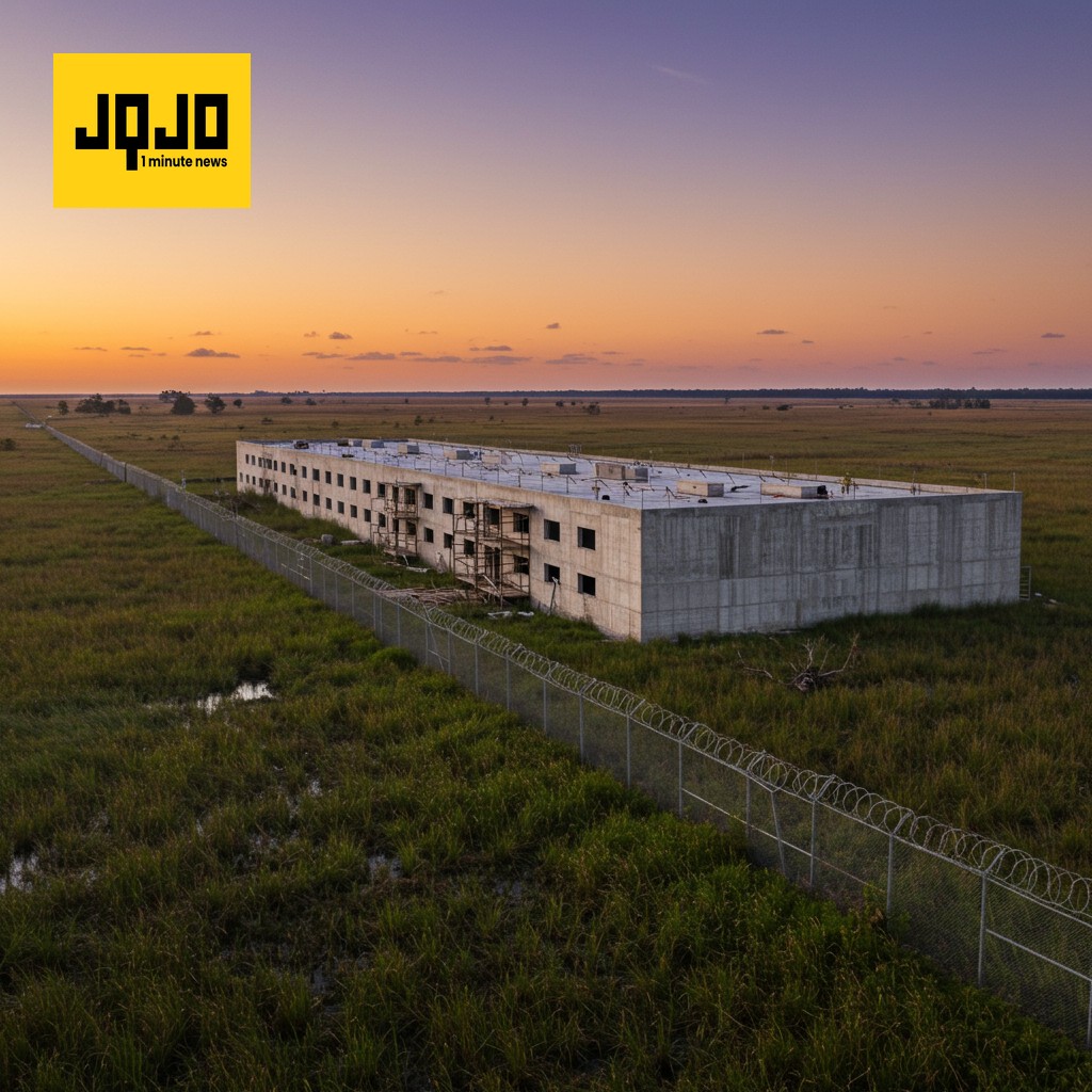 Florida Builds 'Alligator Alcatraz' Migrant Detention Center