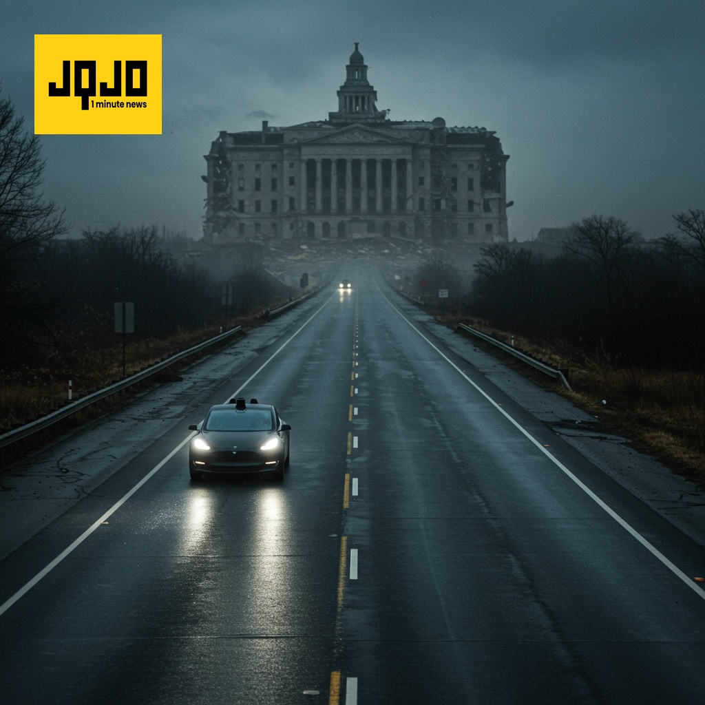 Sécurité compromise : Le service de robotaxi de Tesla soulève des inquiétudes.