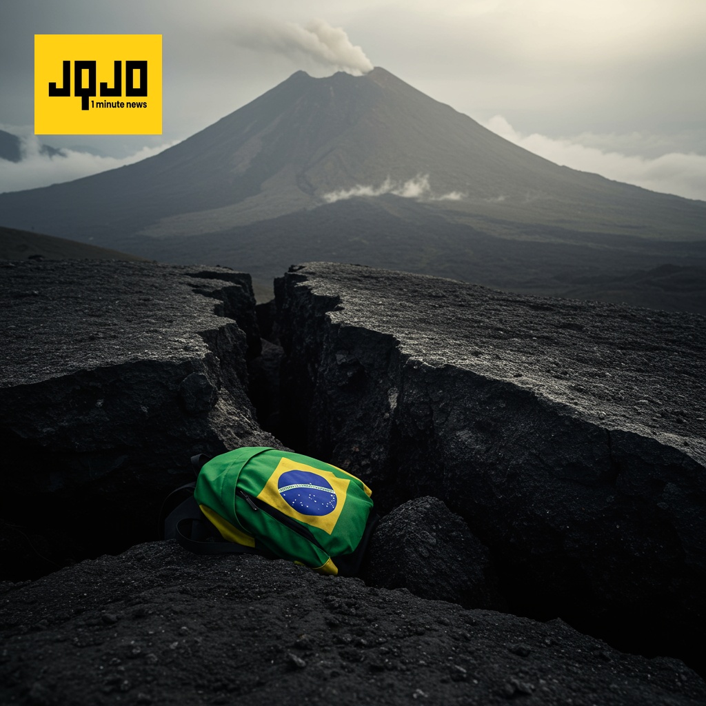 Muere excursionista brasileña tras caída en el monte Rinjani
