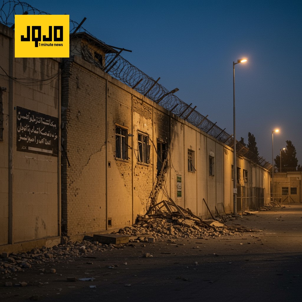 Ataques israelíes a prisión iraní causan daños y víctimas