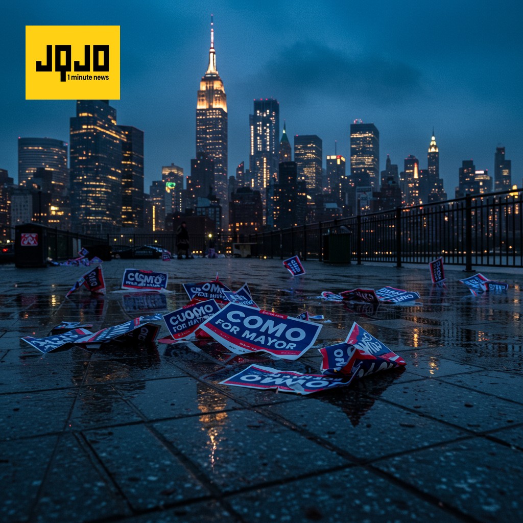 Cuomo's Mayoral Bid Uncertain After Crushing Defeat