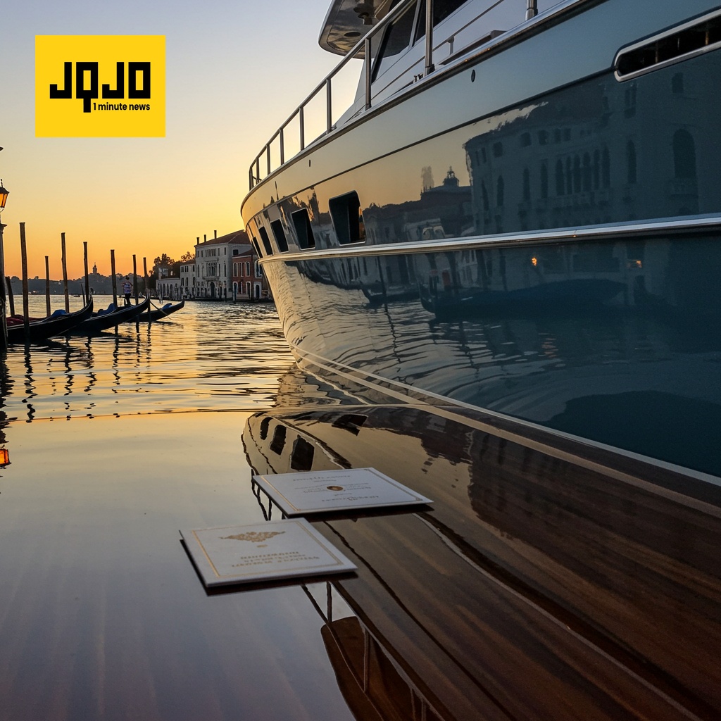 وینس میں بیزوس کی شادی پر احتجاج