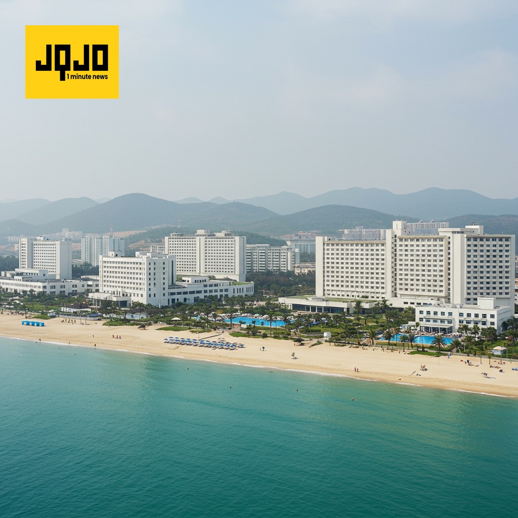 Complejo turístico Wonsan-Kalma abre en Corea del Norte