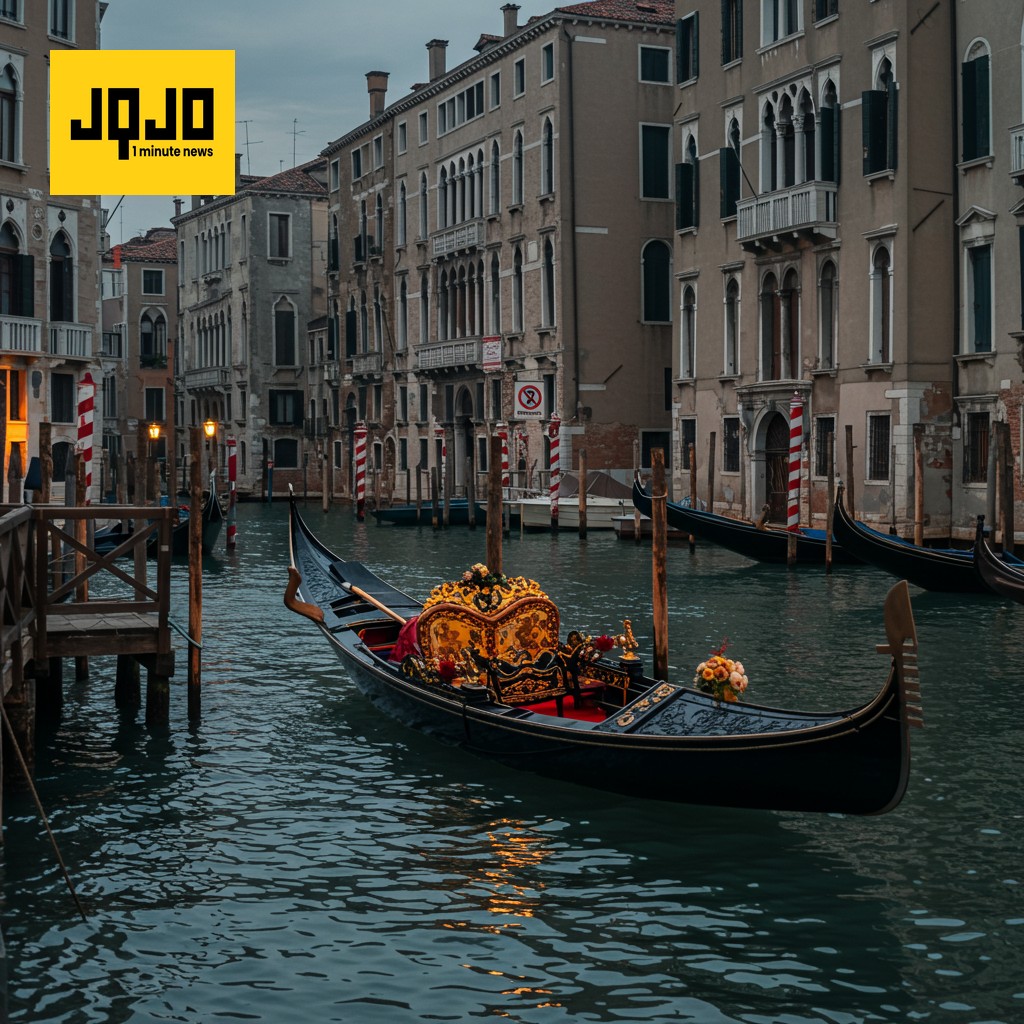 बेजोस और सैंचेज़ की शानदार वेनिस शादी विरोध प्रदर्शनों से घिरी