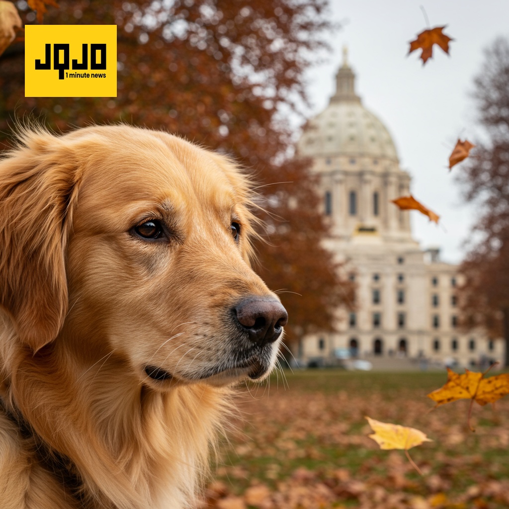 Dog Lies in State with Slain Lawmaker