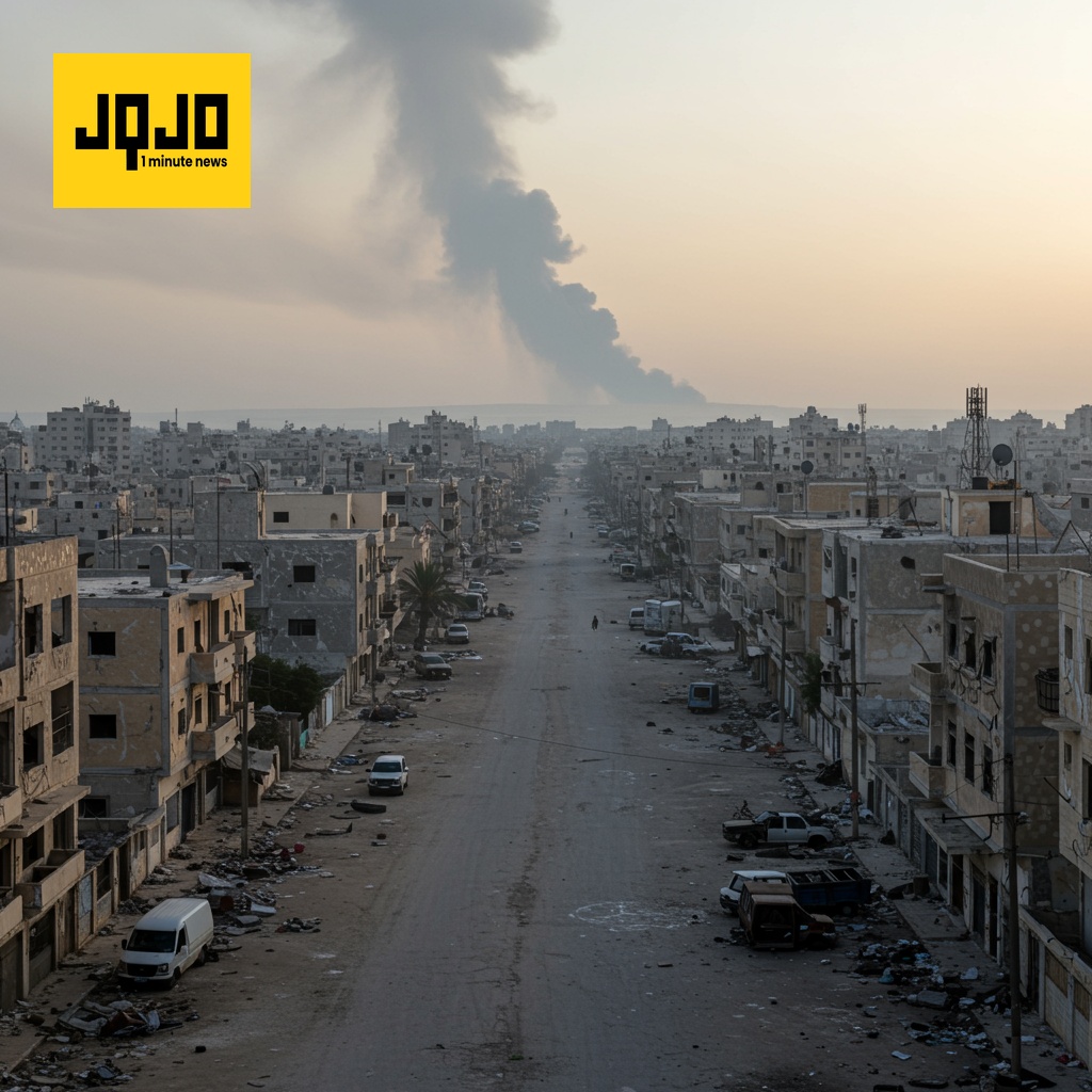 Miles de palestinos huyen de Gaza tras advertencias de ofensiva israelí
