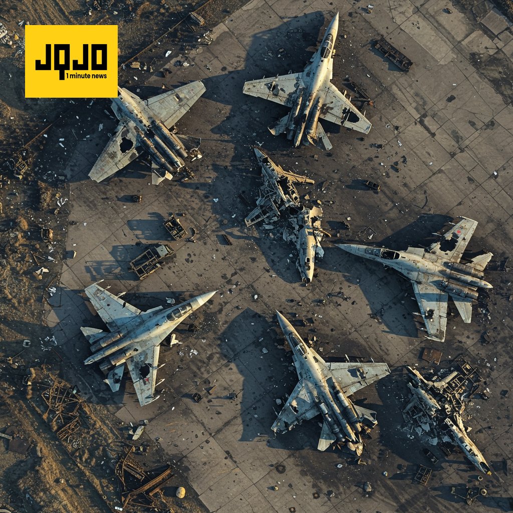 Ucrania destruye bombarderos rusos en ataque con drones de largo alcance
