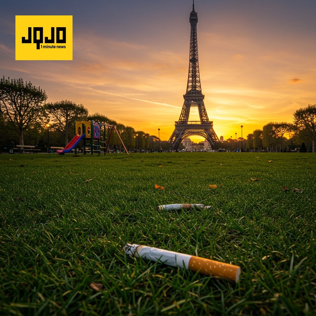 فرانس میں بچوں والے علاقوں میں سگریٹ نوشی پر پابندی